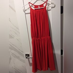 Banana Republic Tiered Halter Dress
